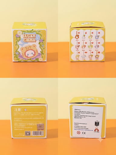 Peluche Mystère Parfumée Lucky Emma — Blind Box & Charm à Suspendre