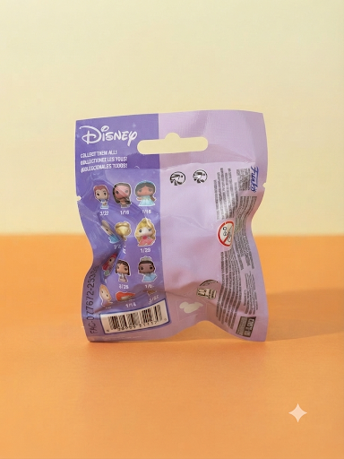 Funko Bitty POP ! Disney Princess — Figurine Mystère en Sachet Surprise - Blind Bag
