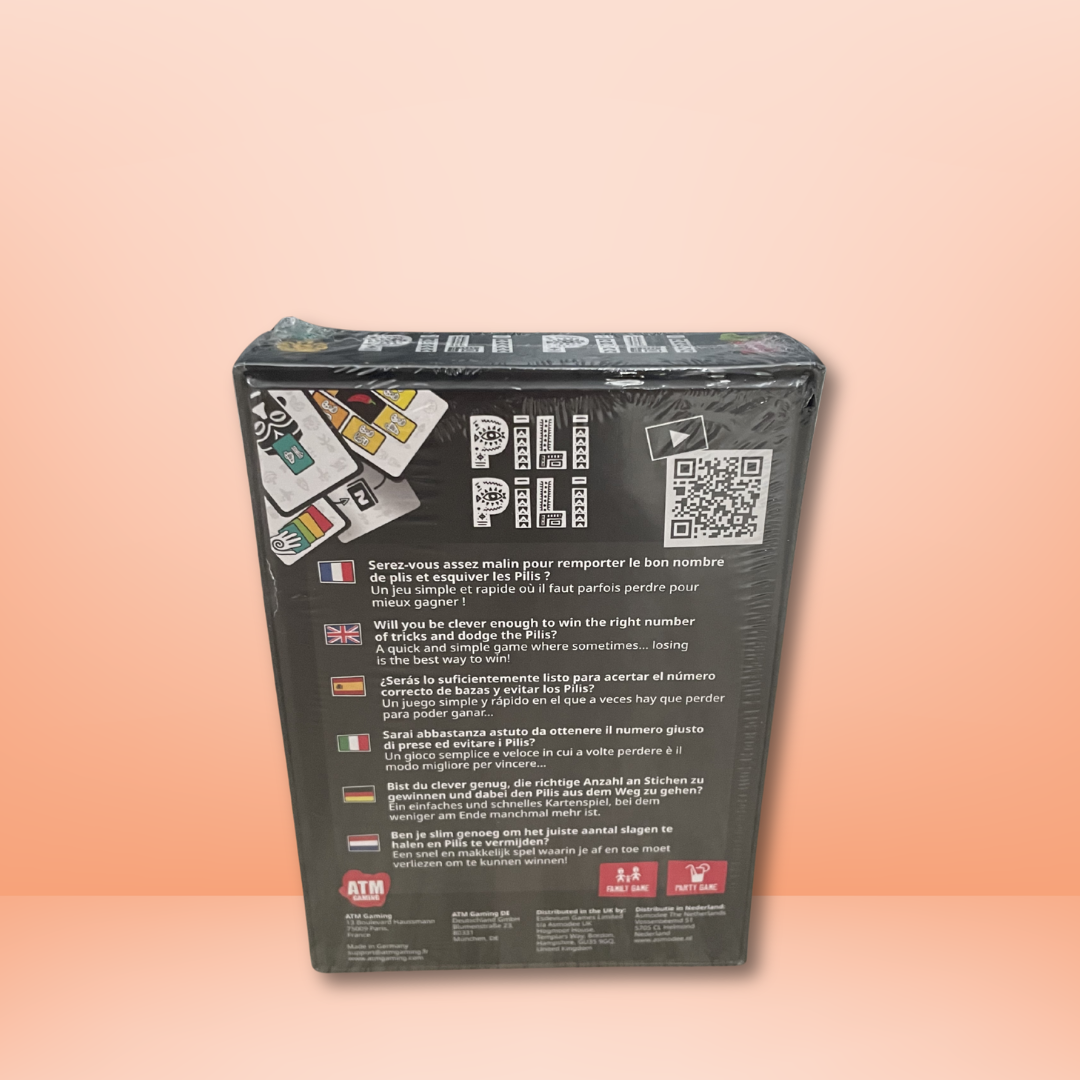 Pili Pili — Jeu d'Ambiance, de Plis et de Mise - ATM Gaming - Dès 8 ans