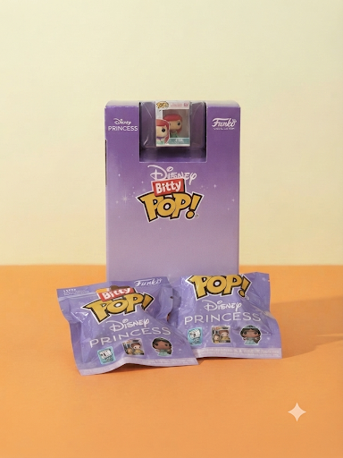 Funko Bitty POP ! Disney Princess — Figurine Mystère en Sachet Surprise - Blind Bag