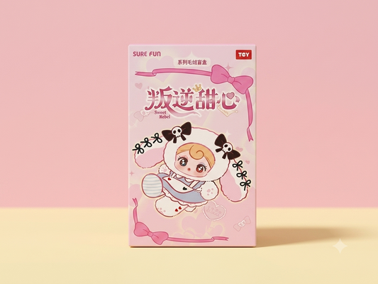 Blind Box Sunycoco "Sweet Rebel" – Boîte Surprise Peluche