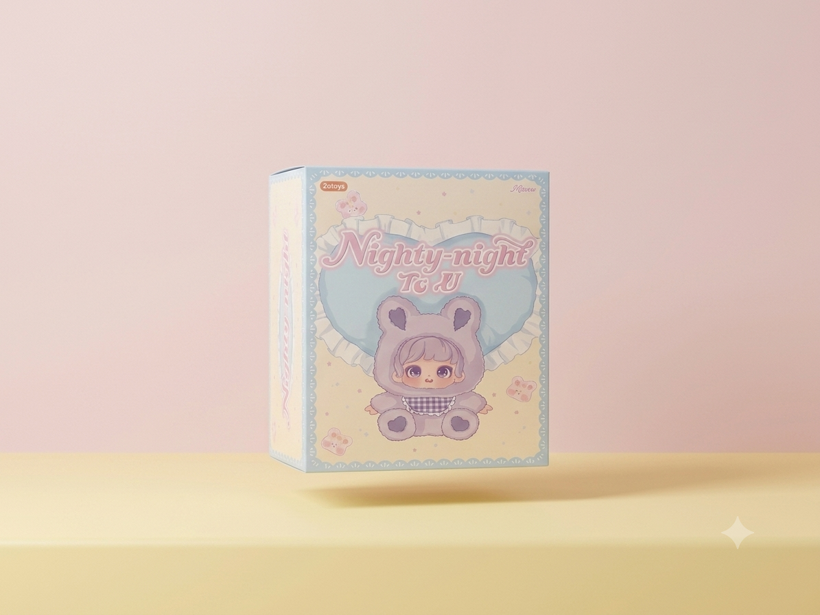 Blind Box Miana "Nighty-night To U" – Boîte Surprise Peluche