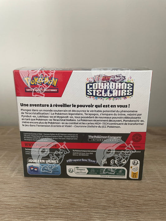 Display de 36 Boosters Écarlate et Violet : Couronne Stellaire (EV07) — JCC Pokémon (VF)