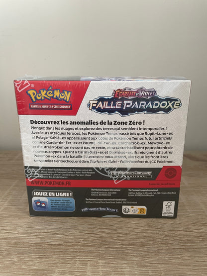 Display de 36 Boosters Écarlate et Violet : Faille Paradoxe (EV04) — JCC Pokémon (VF)