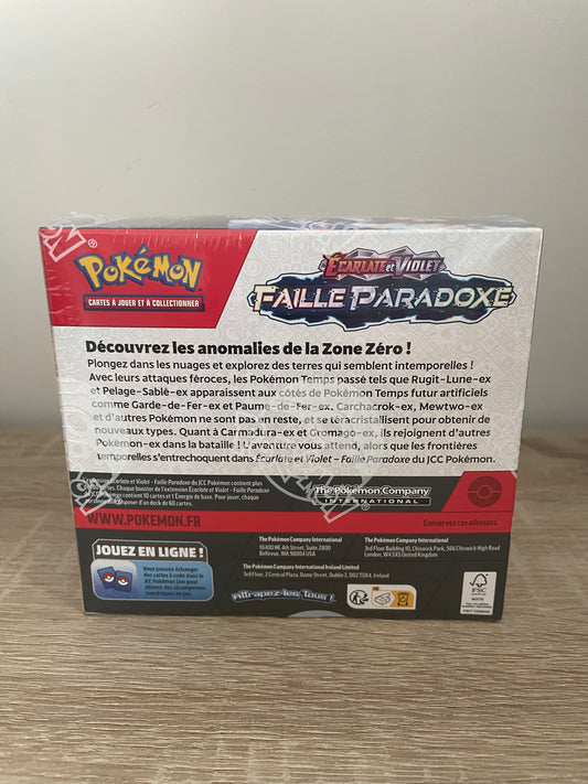 Display de 36 Boosters Écarlate et Violet : Faille Paradoxe (EV04) — JCC Pokémon (VF)