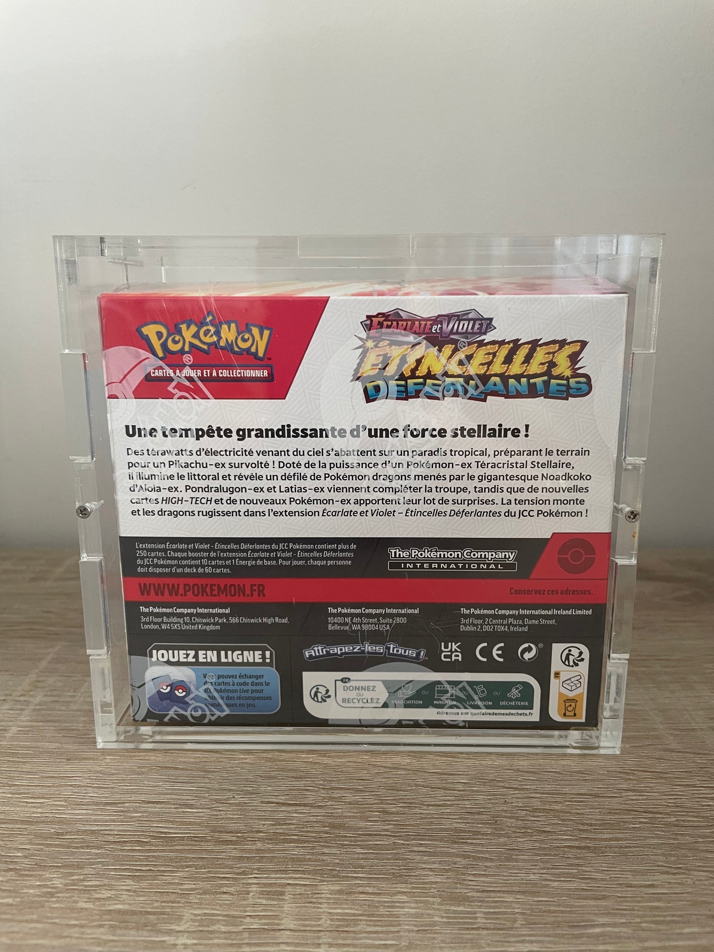 Display de 36 Boosters Écarlate et Violet : Étincelles Déferlantes (EV08) — JCC Pokémon (VF)