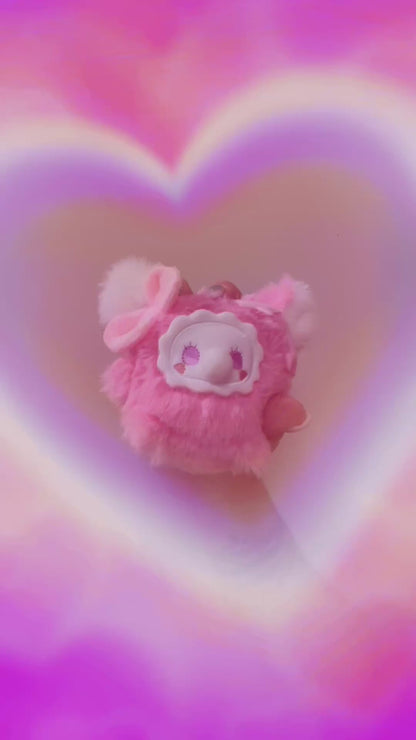 Blind Box - Lucky Emma : Rua Rua Zoo Bubble Puff Series - Peluche Porte-Clés Mystère