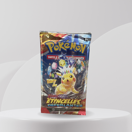Booster Unitaire Écarlate et Violet : Étincelles Déferlantes (EV08) — JCC Pokémon (VF)