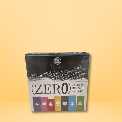 ZERO — Jeu de Cartes, Tactique et d'Optimisation - Pixie Games - Dès 8 ans