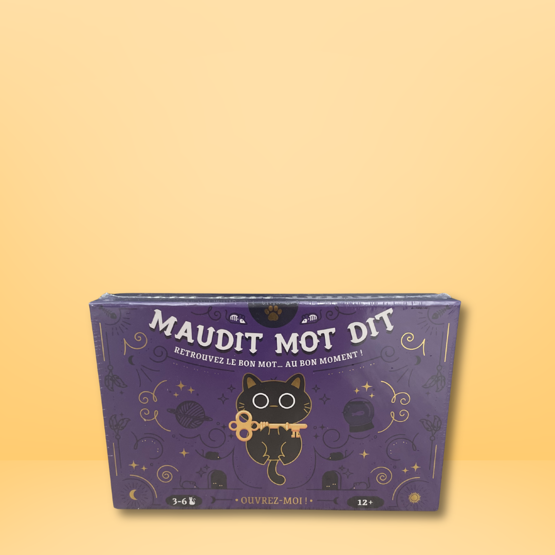Maudit Mot Dit — Jeu d'Association d'Idées et de Mots - Cocktail Games - Dès 12 ans