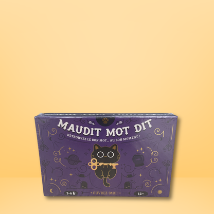 Maudit Mot Dit — Jeu d'Association d'Idées et de Mots - Cocktail Games - Dès 12 ans