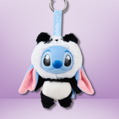 Porte-Clés Peluche Disney YuYus Stitch Série Animaux Mignons — Figurine Mystère en Boîte Surprise (12 cm)