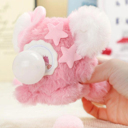 Blind Box - Lucky Emma : Rua Rua Zoo Bubble Puff Series - Peluche Porte-Clés Mystère